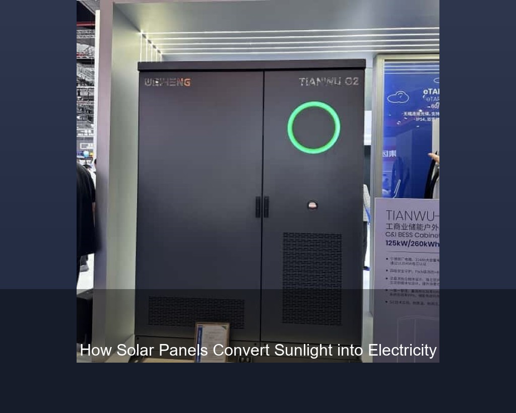 How Solar Panels Convert Sunlight into Electricity